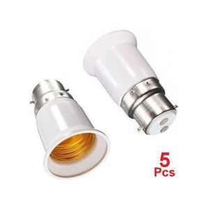 5 Convertisseurs de Douille B22 vers E27 : Adaptez vos ampoules en un instant