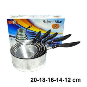 Titanic production Série de 5 5 casseroles en aluminium