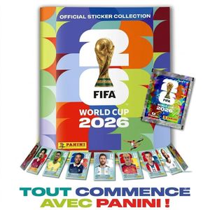 Panini Album &  20 Stickers Officiels coupe du monde 2026 USA ™