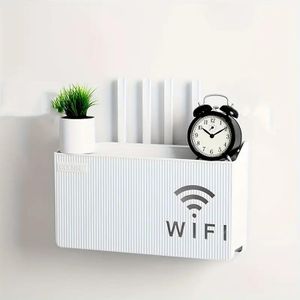 Boîte de rangement murale WiFi – Support multifonction