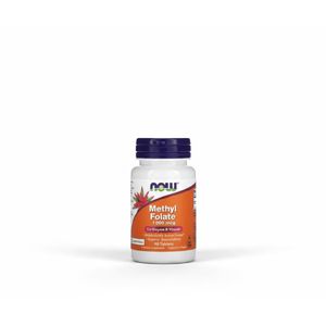 Now Méthylfolate 1000mcg - Vitamine B9 Active - 90 Comprimés pour Soutien Cellulaire et Vitalité