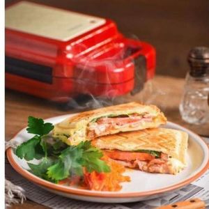 Gaufres & Sandwiches 2 EN 1 GAUFRIER / PANINIEUSE -SW853D12 - Prix