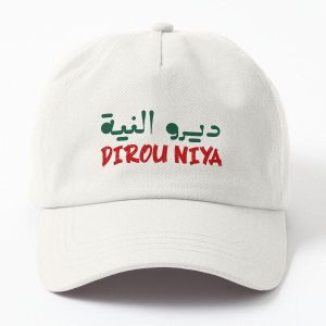 Dirou Niya casquette blanc unique