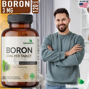 FutureBiotics Boron 3mg Support immune 250 Tablets
