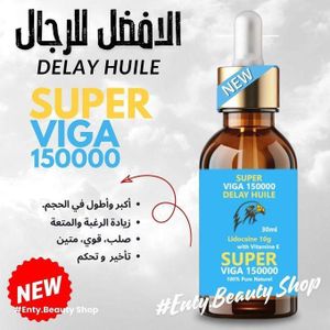 Super Huile Magic 150000 Extra Fort, Super Puissant, Longue Durée Huile Essentielle Plus Gros Plus Longue Retard Produits Pour Hommes 30ml