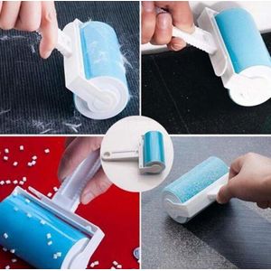 Épilateur multifonction pour canapé Rouleaux portatifs pour poils d'animaux Outil d'épilation en fourrure d'animal familier, épilateur de poils de chien de chat pour la brosse anti-peluches de voiture -Brosse Adhésive pour Vêtements réutilisable