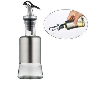Distributeur d'huile d'olive, bouteille de vinaigre anti-goutte à Double paroi