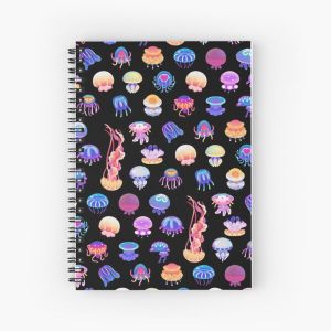 Jellyfish Day Spiral Notebook Bloc note
