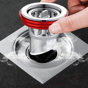 مصرف أرضي مقاوم للروائح من الفولاذ المقاوم للصدأ – مضاد للحشرات والارتجاع