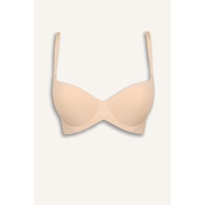 Soutien-gorge invisible push up demi-rembourré Casual Underwear Bra 