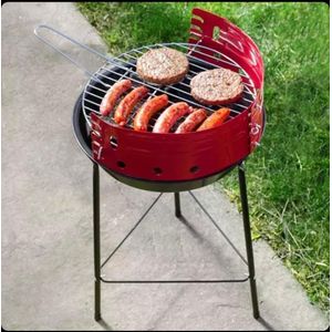 BBQ CLASSICS Barbecue sur Pieds Portable – Grill à Charbon avec Grille Métallique