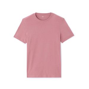 Celio T-shirt regular col rond 100% coton - PINK ROSEWOOD