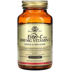 Solgar Ester-C Plus, Vitamin C, 1,000 mg, 50 Capsules