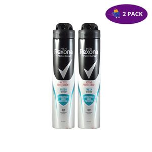 Rexona Lot de 2  Déodorant Spray Protection Active -Fresh