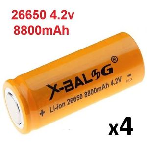 Generic 8 batteries 3.7V sans Tête 18650 Li-ion rechargeables 6800 mah Sans  emballage à prix pas cher