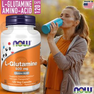 L-glutamine 500mg Nitrogen Transporter*, Amino Acid 120 Capsules