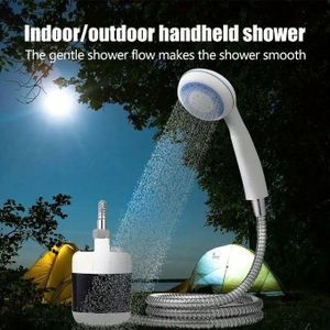 Douche Portable Rechargeable : Profitez d'une Douche Fraîche N'importe Où, N'importe Quand