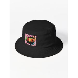 Chapeaux Bob noire Unisexe Éclaboussure de peinture juteuse de bonne qualité