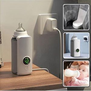 Chauffe Biberon Portable USB Chauffe Lait USB, écran LED Température 