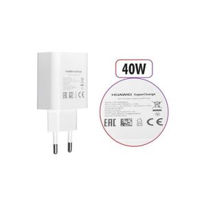 Original Huawei Super Charger USB Turbo Fast Chargeur Secteur