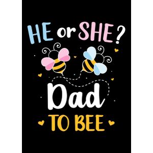 Gender reveal he or she da  Style 2 Poster Chambre Haute Qualité