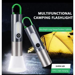 Mini lampe de poche LED COB super lumineuse, porte-clés, budgétaire portable