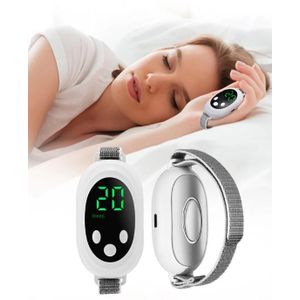 Appareil d'hypnose portatif EMS à 20 niveaux, aide au sommeil, traitement de Relaxation, impulsion à microcourant, Rechargeable pour l'insomnie