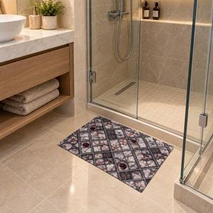 A3 HOME Tapis de bain 40 × 60 cm – Esprit Marin