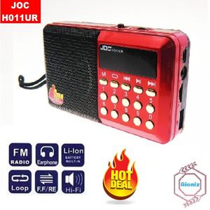 Joc Mini Radio FM Numérique Bluetooth MP3 Player FM Radio