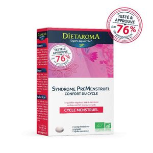 Dietaroma Syndrome PréMenstruel - confort du cycle 30 comprimés