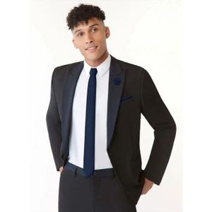 ربطة عنق للمناسبات و رجال الاعمال أزرق بحري 