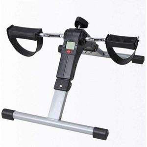 Mini vélo d'appartement à pédale, Entraîneur de mouvement pour bras et jambes, Pédalier Pliable Pratique