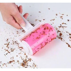 Rouleau anti poussière réutilisable, à enlever les poils d'animaux sur le canapé, vêtements, moquette
