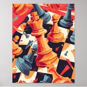 ملصق حائط لاصق بساط A4