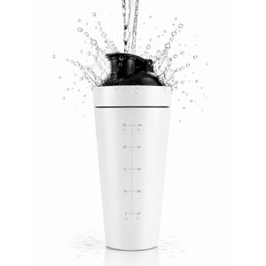 ironflex Shaker en Acier Inoxydable -Blanc- 750ml