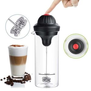 Mousseur à lait électrique Portable, mélangeur à lait, mélangeur à café