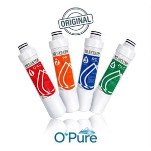 O'Pure Kit de 4 Filtres de Rechange pour Osmoseur Inverse