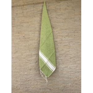 منشفة قطنية مغربية متعددة الوظائف مصنوعة يدويًا من فوطة شاطئ حمام ديكو