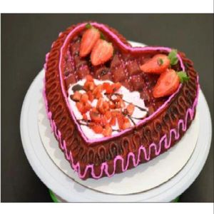 Moule a Cake en Forme de Coeur Motif Exquis