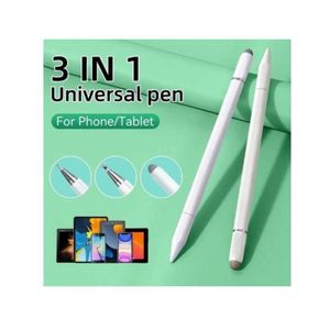 Stylo universel 3 en 1 pour smartphones, iPad, tablette