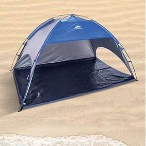Northpacific Tente de plage Camping Pêche Abri Pare-soleil avec Sac Housse 220 x 120 x 115 cm