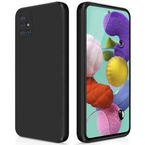Case Coque Souple Liquid Silicone Samsung Galaxy Samsung Galaxy A51 4G noir – Protection élégante et maniabilité