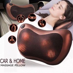 Coussin de Massage Électrique avec Chaleur – Appareil de Massage Multifonction pour Cou,Dos,Épaules,Jambes et Taille