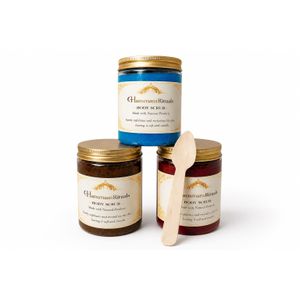 Hammam Pack 3 gommage (nila+café+Hibiscus) 100% naturel