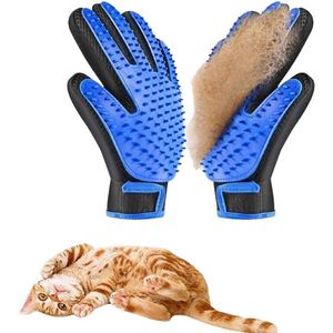 Gant de brossage - Gant de brossage pour chat Poils de chat Gant de toilettage