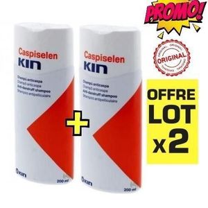 KIn 2 pcs Caspiselen champoing anti-pelliculaire