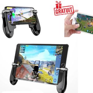 MOZUN Manette de jeu sans fil pour téléphone portable, design rétractable  de la poignée de jeu Bluetooth pour téléphone portable, compatible avec les