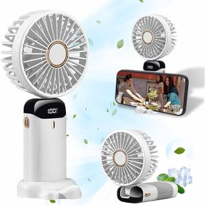 Generic Mini Ventilateur de cou Portable Rechargeable par USB avec flux  d'air froid à 360 à prix pas cher