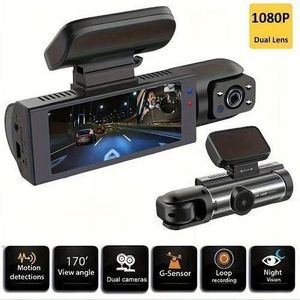 Camera de voiture Dashcam 2 Lens Avant et intérieur - Camera Embarquée SUPER HD