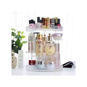 Boîte de rangement rotative et résistante pour maquillage, outil de cosmétique, HODesktop spanTable Lipstick T1, 360